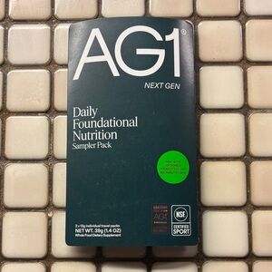 Athletic Greens AG1 Daily Foundational Nutrition Sampler Pack